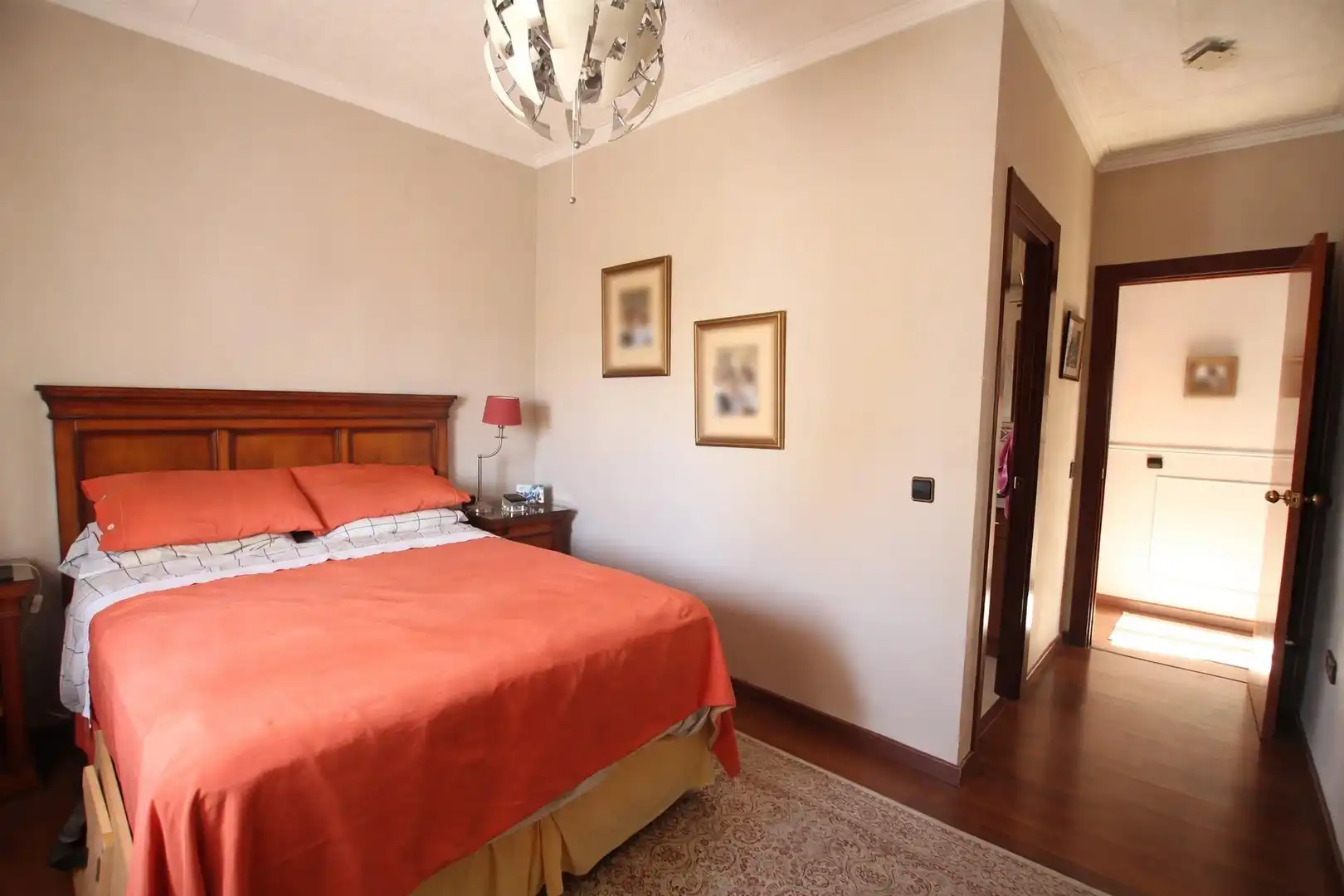 Schlafzimmer von Wohnung zum Verkauf in Jerez de la Frontera mit Klimaanlage, Parkett und Terrasse