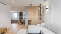 Living room of Apartment for sale in  Madrid Capital  with Air Conditioner and Parquet flooring