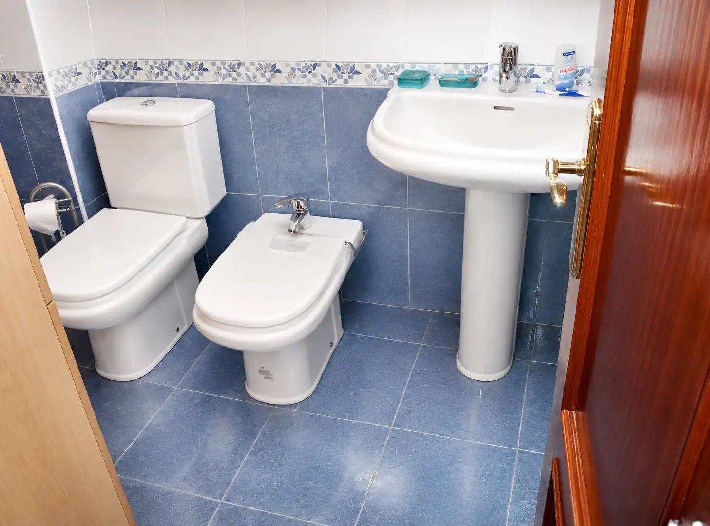 Bathroom of Flat for rent in Limpias  with Heating, Terrace and Furnished