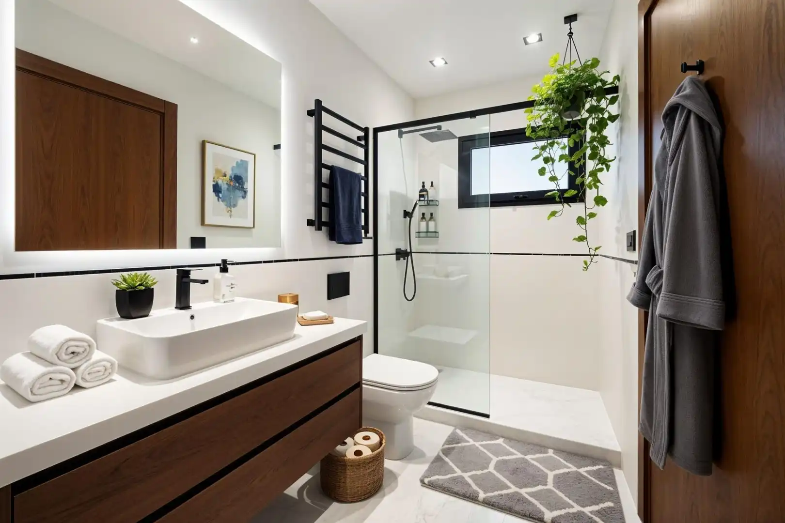Baño de Finca rústica en venta en  Palma de Mallorca con Aire acondicionado, Calefacción y Jardín privado