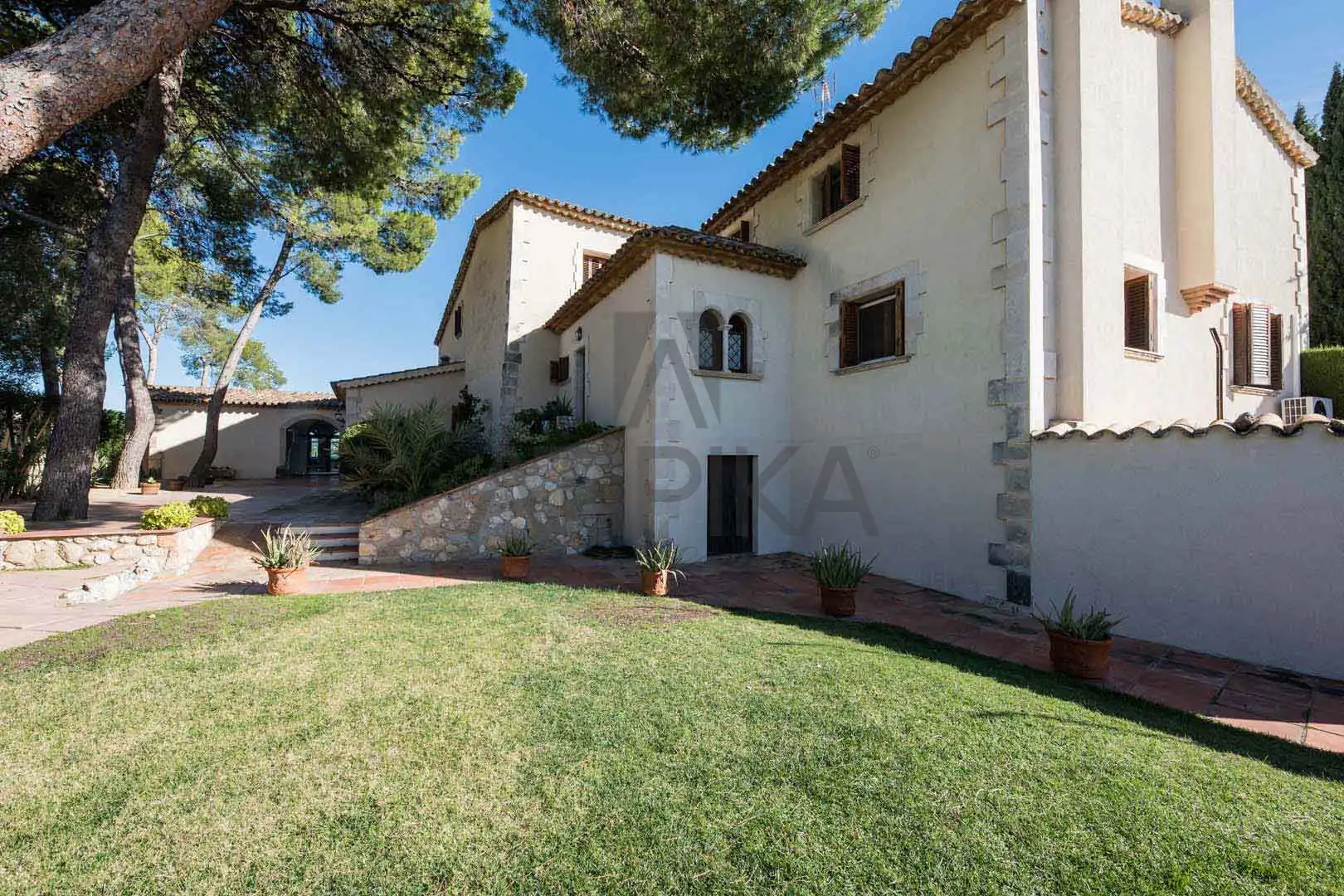 Vista exterior de Finca rústica en venda en Puigdàlber amb Aire condicionat, Calefacció i Terrassa