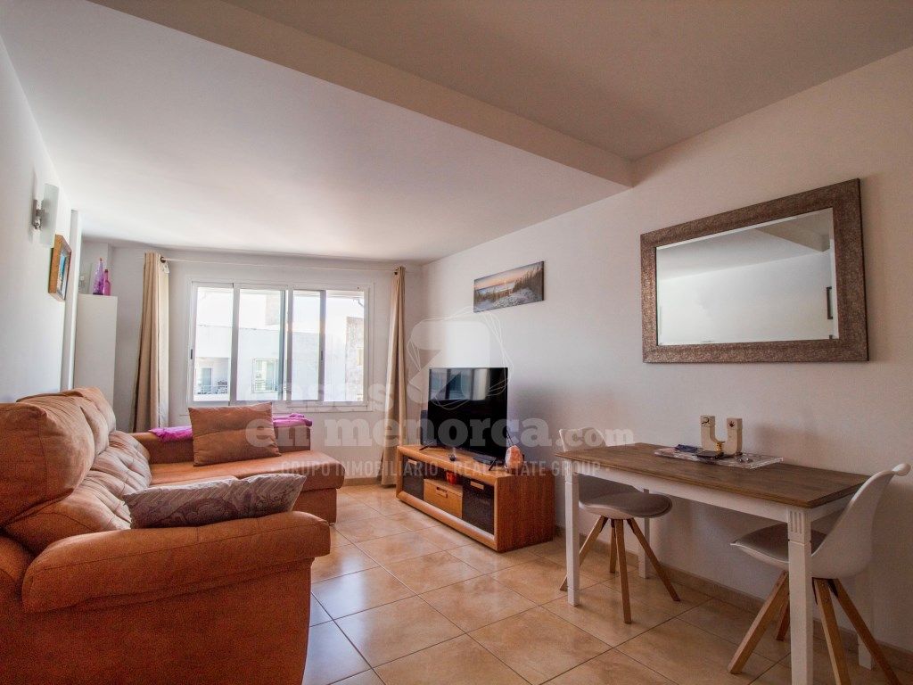 Living room of Flat for sale in Ciutadella de Menorca  with Air Conditioner, Private garden and Swimming Pool