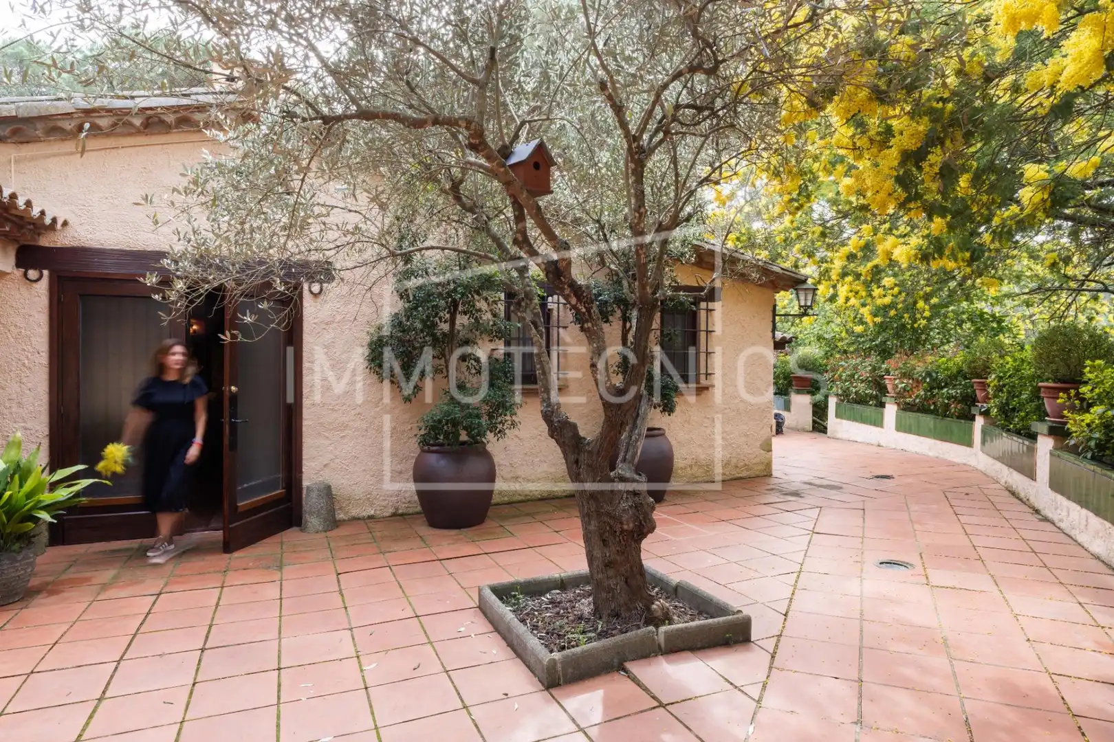 Jardí de Finca rústica en venda en Sant Iscle de Vallalta amb Calefacció, Jardí privat i Piscina