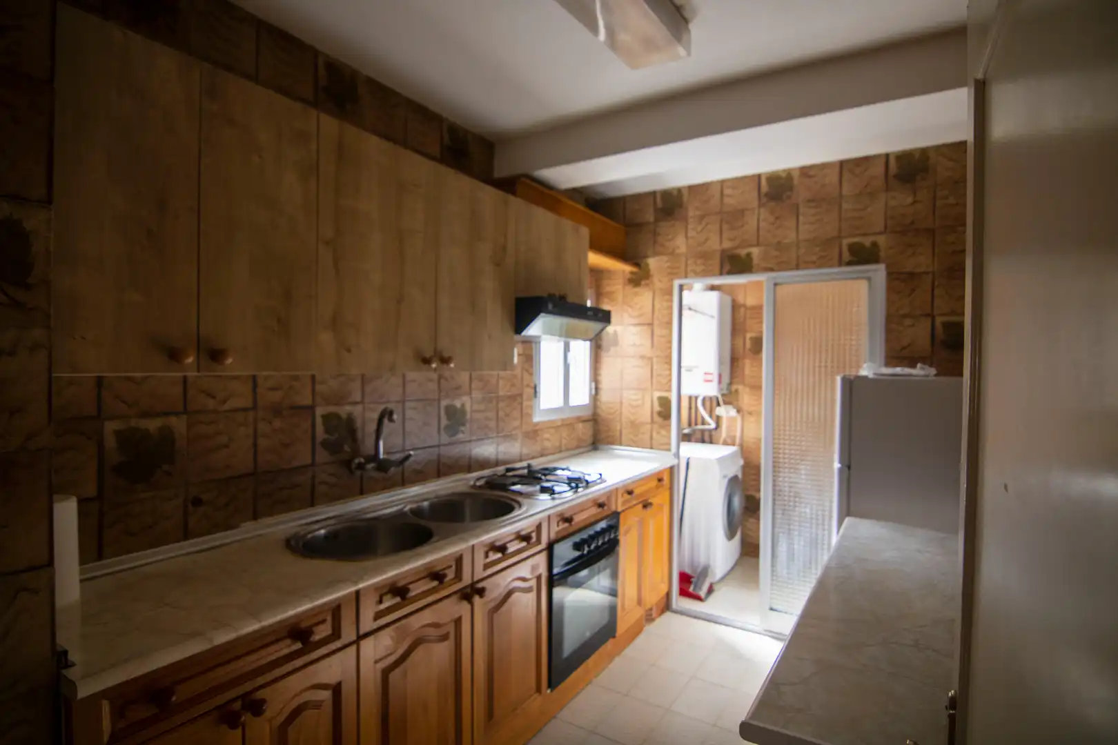 Cocina de Piso en venta en  Madrid Capital con Terraza, Lavadora y Alarma