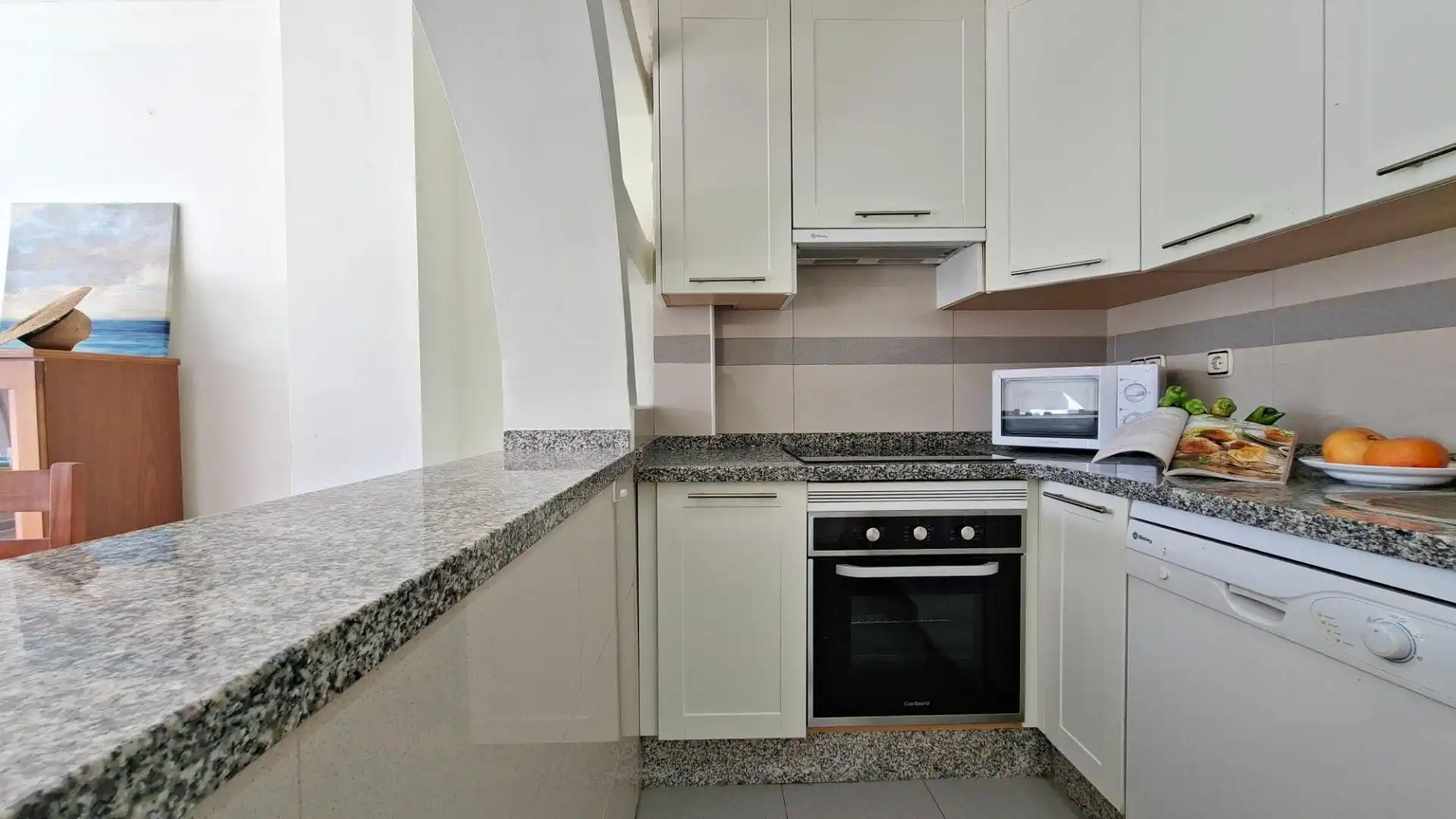 Cocina de Apartamento en venta en Carboneras con Jardín privado, Terraza y Alarma