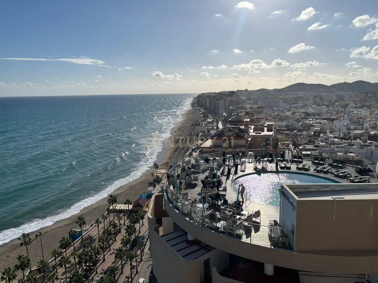 Vista exterior de Estudio en venta en Fuengirola con Aire acondicionado y TV