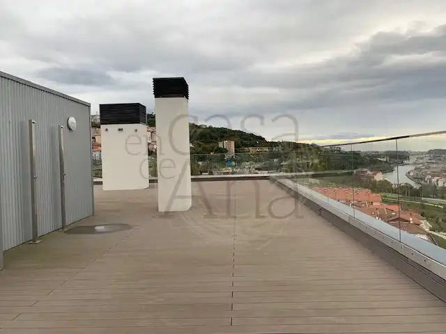 Terraza de Piso de alquiler en Bilbao  con Calefacción, Jardín privado y Trastero