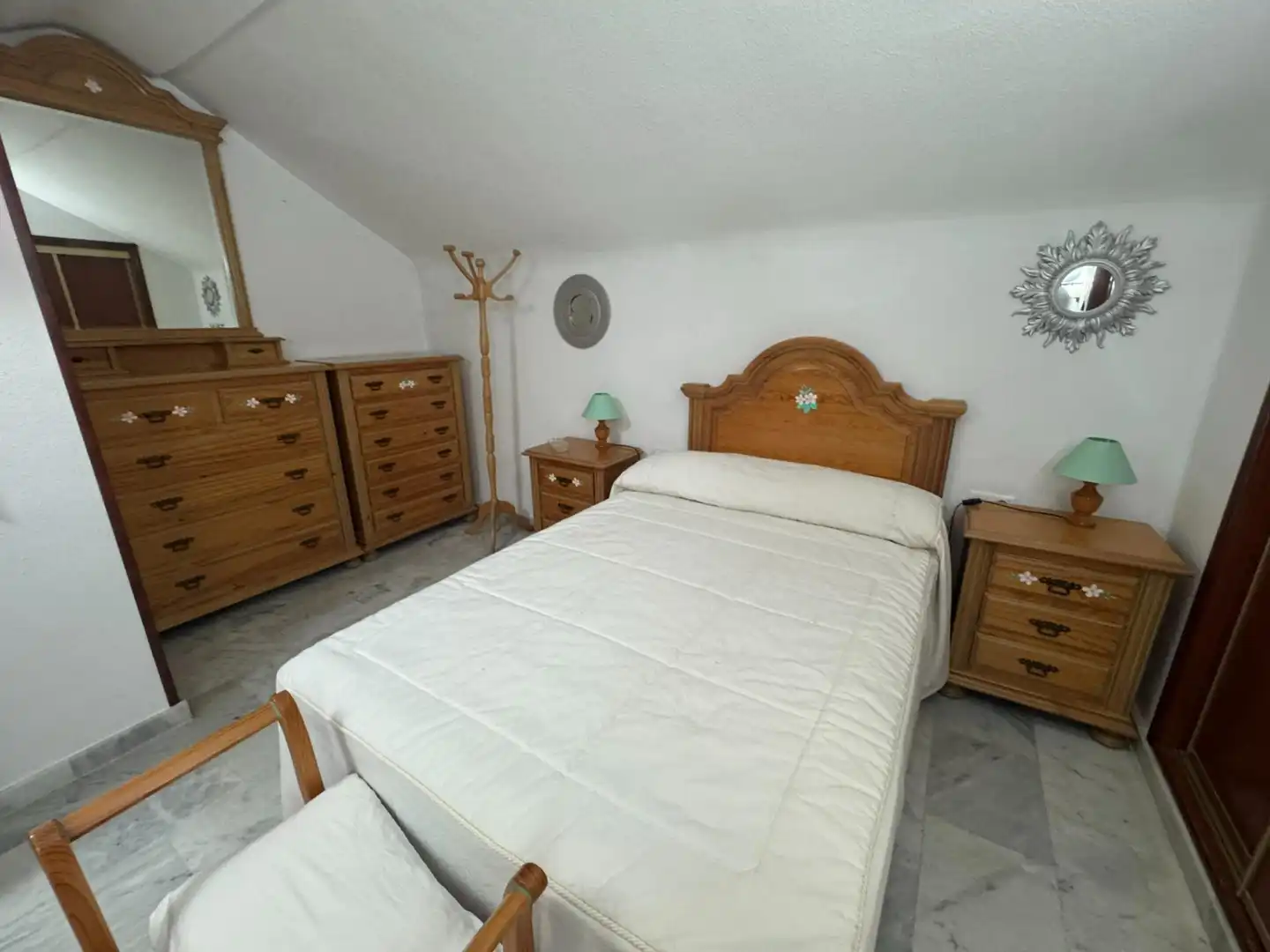 Habitación de Casa adosada en venta en Rincón de la Victoria con Aire acondicionado, Calefacción y Jardín privado
