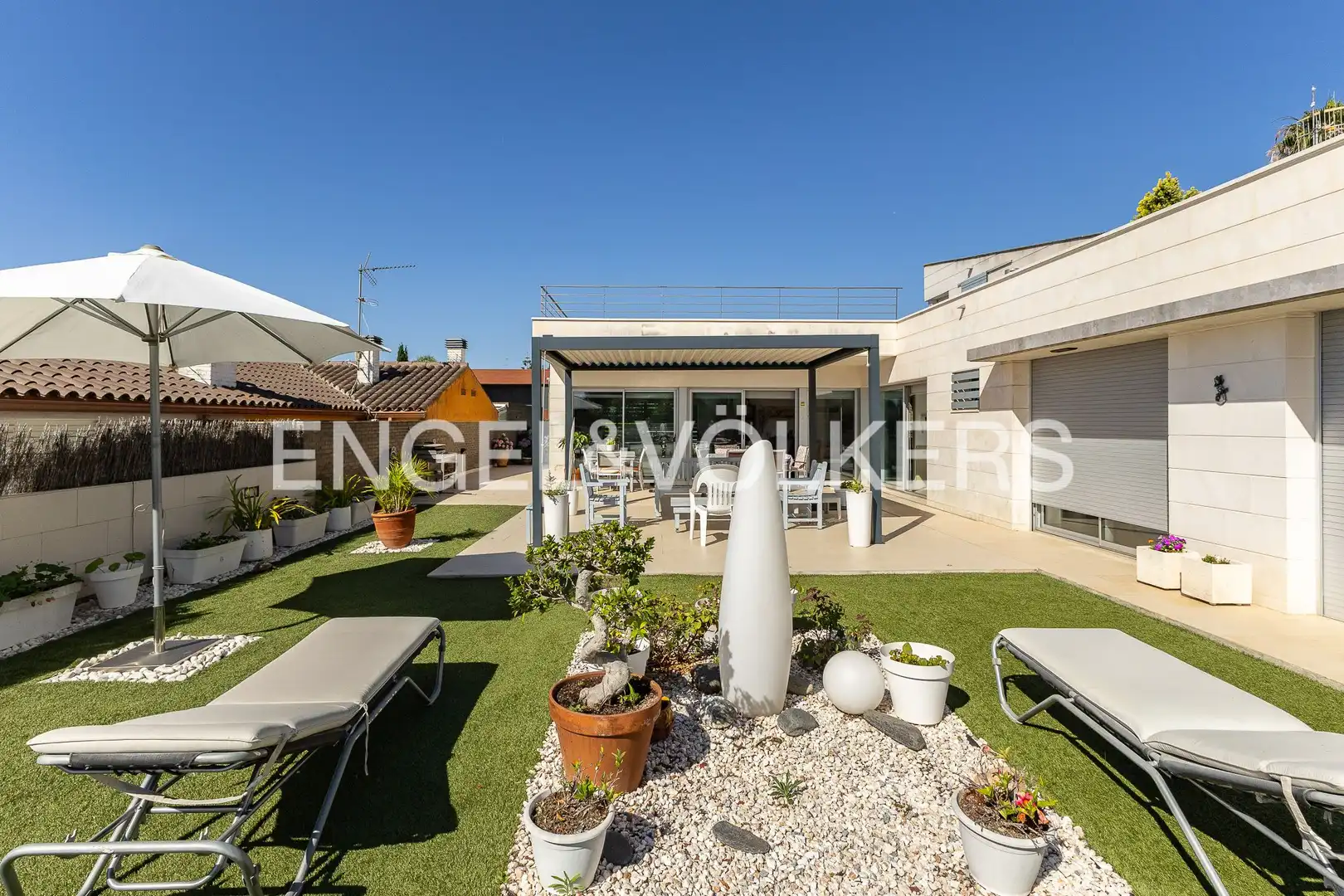 Terrace of Houses for rent in Cabrera de Mar  with Air Conditioner, Heating and Parquet flooring