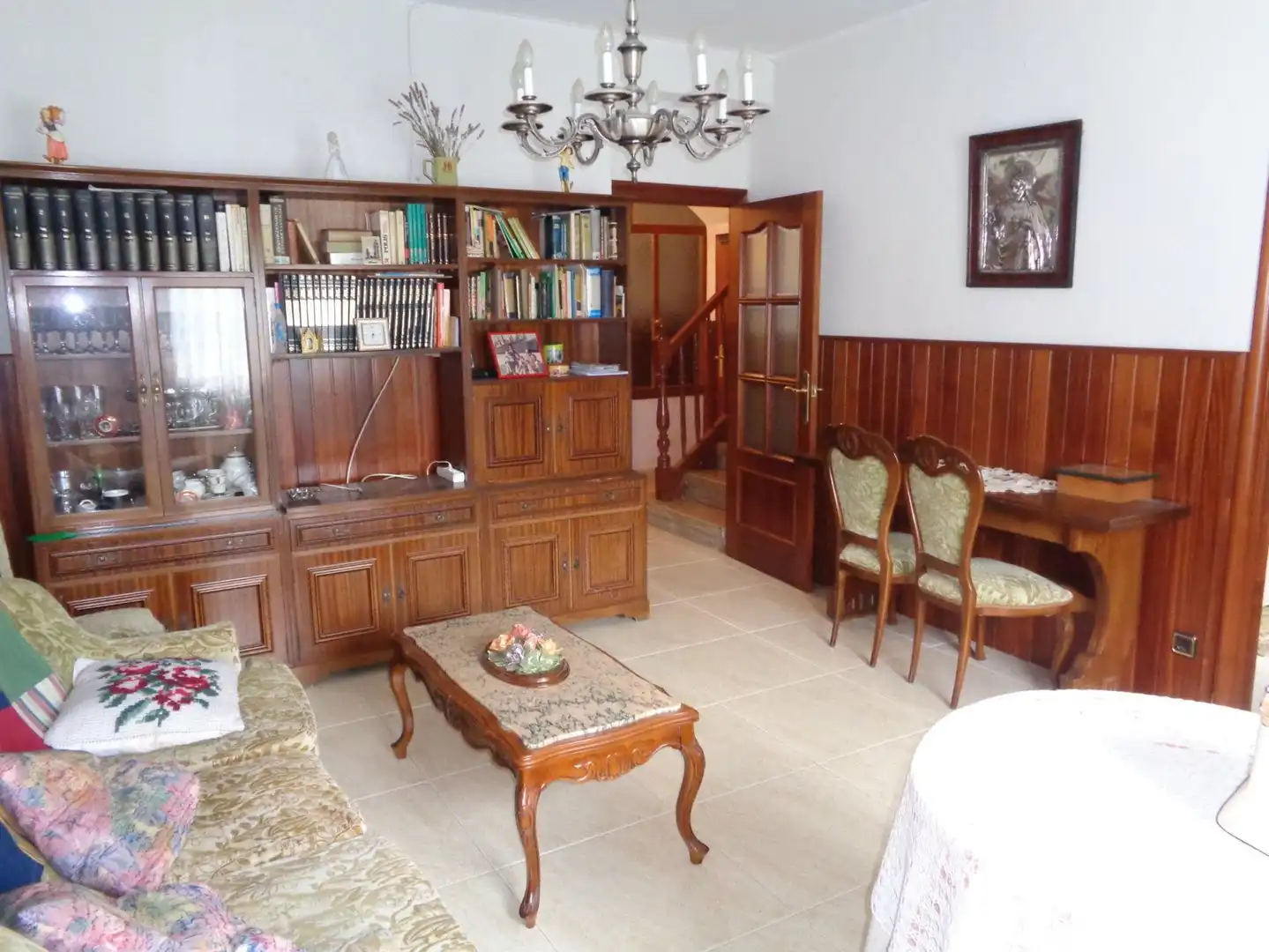 Sala de estar de Casa o chalet en venta en San Asensio con Calefacción, Jardín privado y Terraza