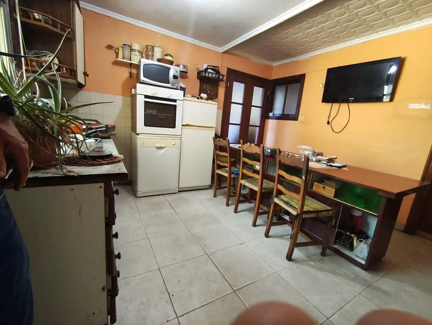 Cocina de Casa adosada en venta en Lugo con Terraza