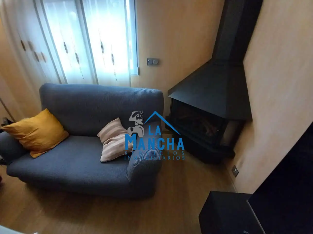 Wohnzimmer von Einfamilien-Reihenhaus zum Verkauf in La Gineta mit Abstellraum und Schwimmbad