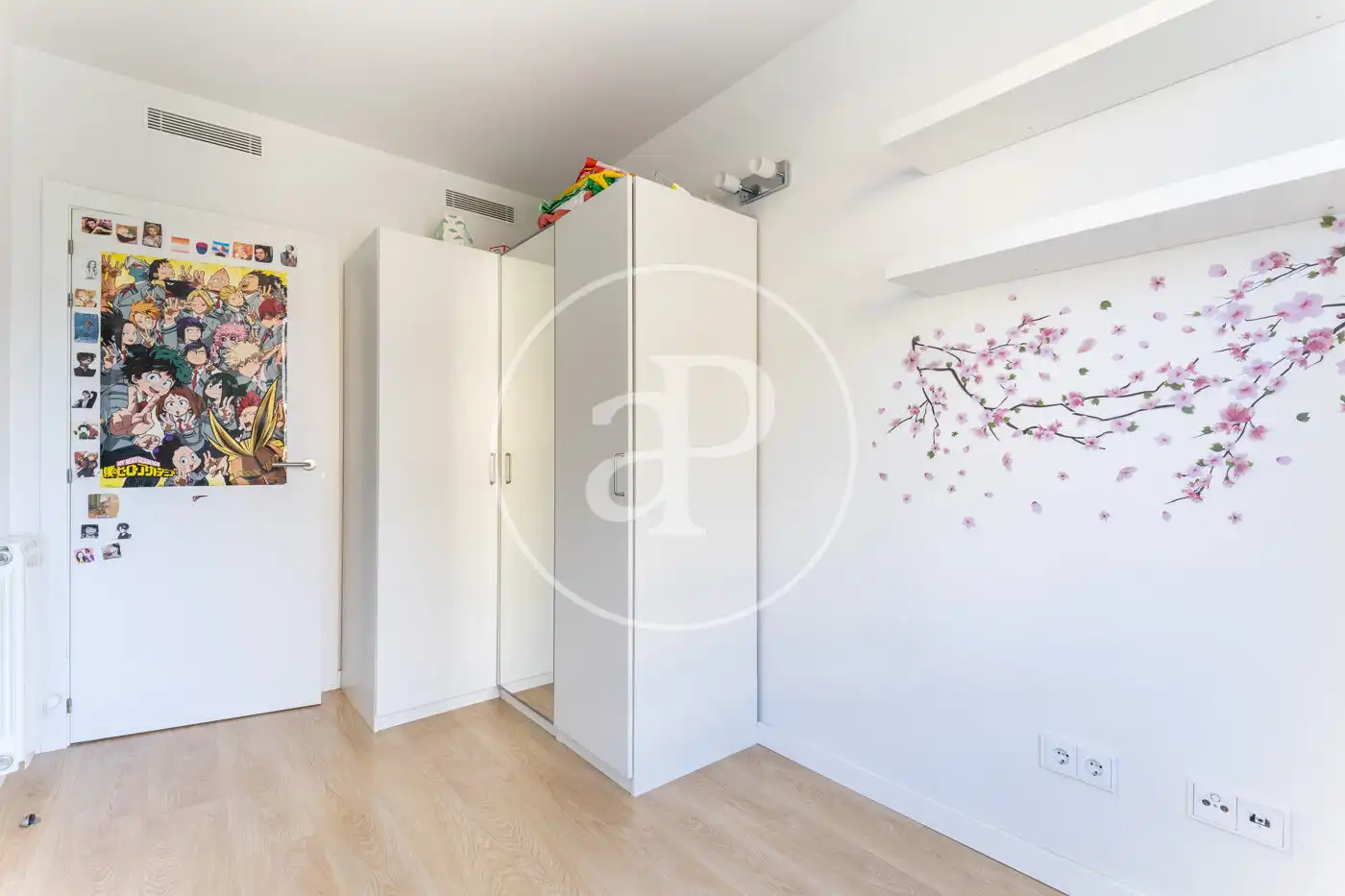 Dormitori de Pis en venda en Sant Cugat del Vallès amb Aire condicionat, Jardí privat i Terrassa