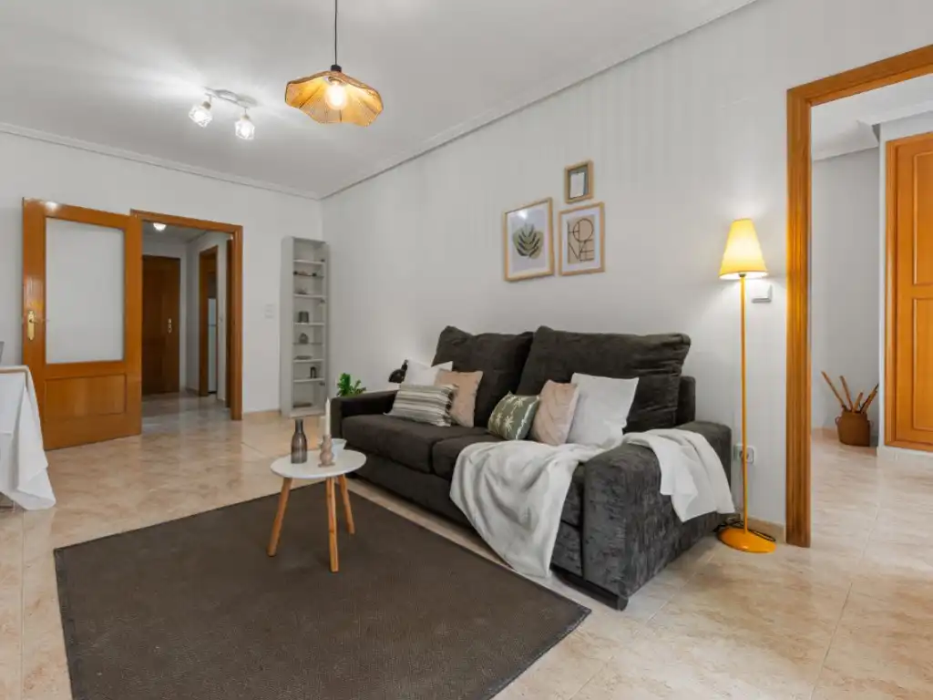 Wohnzimmer von Wohnungen zum Verkauf in El Campello mit Klimaanlage und Terrasse