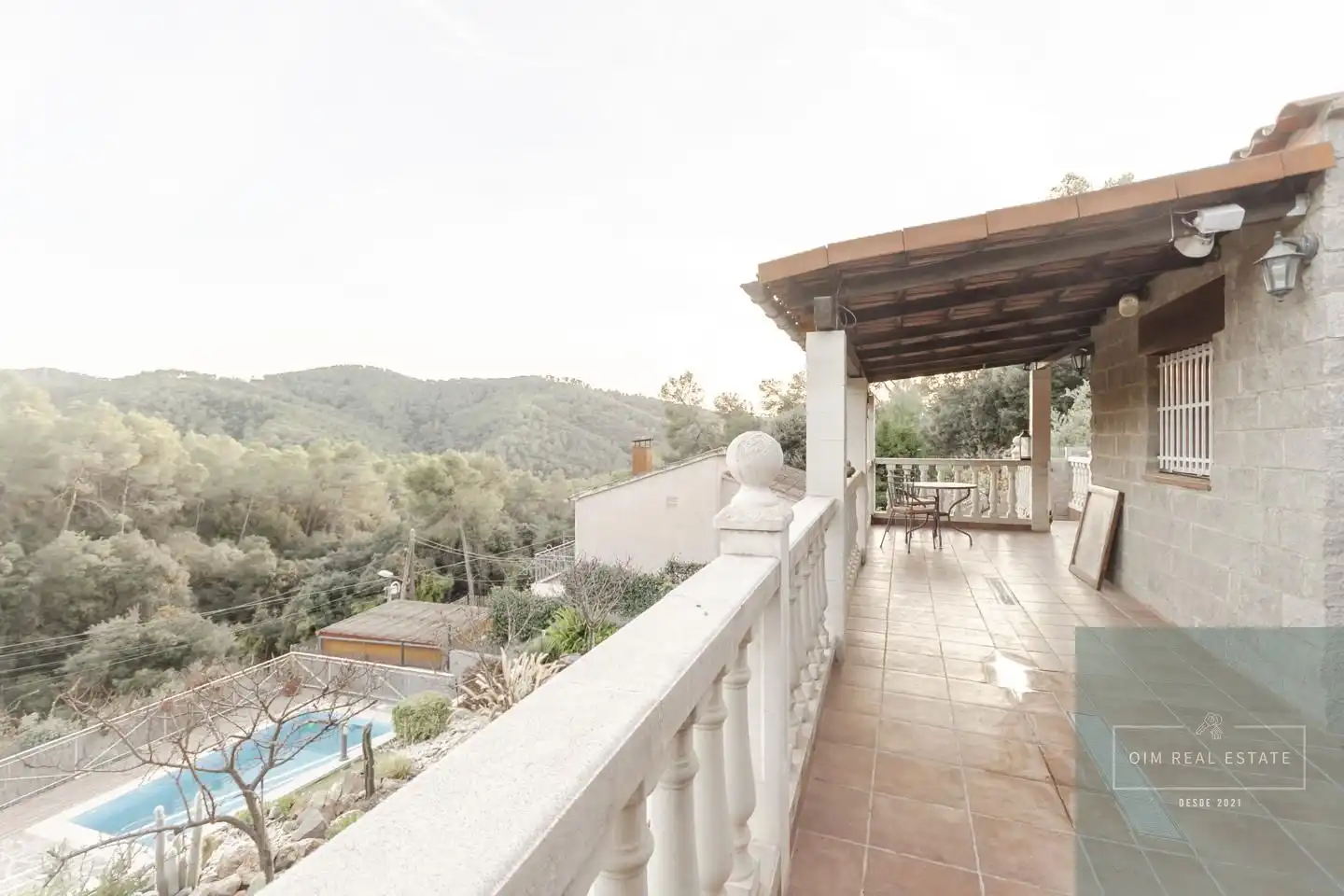 Terraza de Casa o chalet en venta en Molins de Rei con Jardín privado, Terraza y Piscina