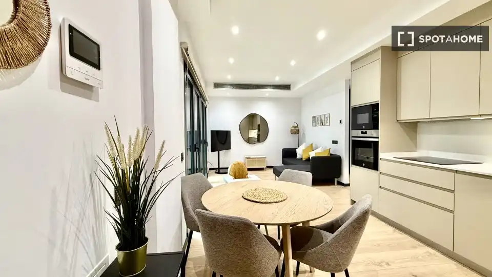 Living room of Apartments for share in Las Palmas de Gran Canaria  with Air Conditioner, Heating and Terrace