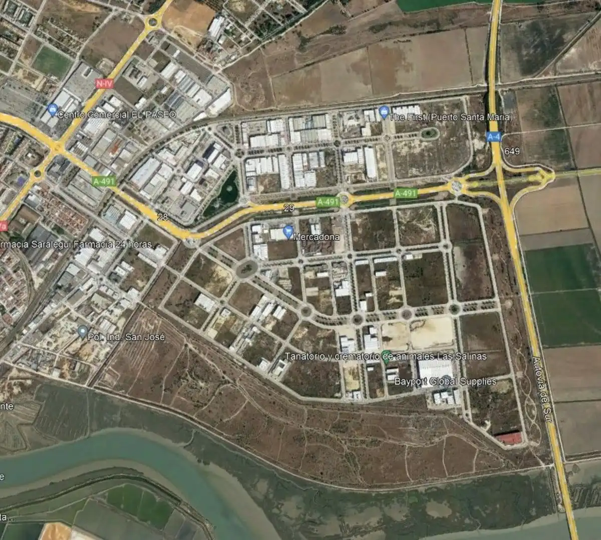 Exterior view of Land for sale in El Puerto de Santa María