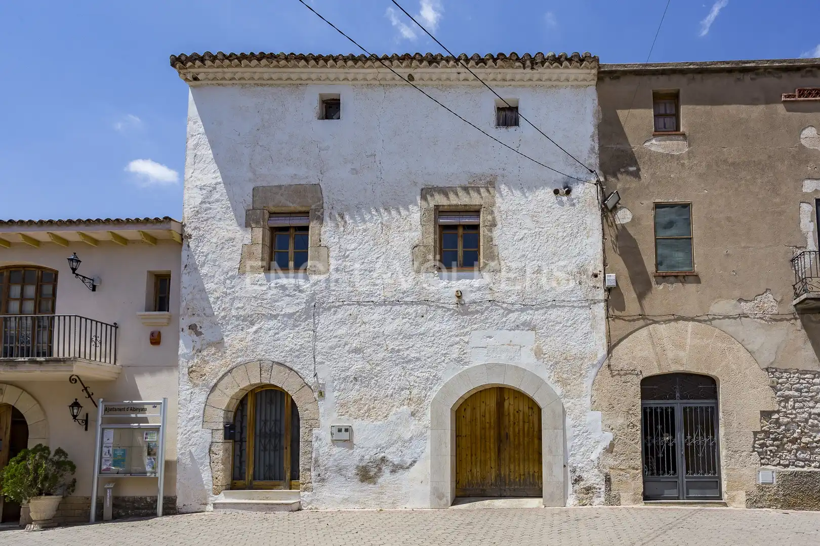 Vista exterior de Casa adosada en venta en Albinyana con Calefacción y Terraza