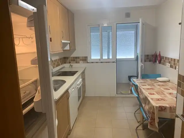 Cocina de Piso de alquiler en Puertollano con Aire acondicionado, Calefacción y Amueblado