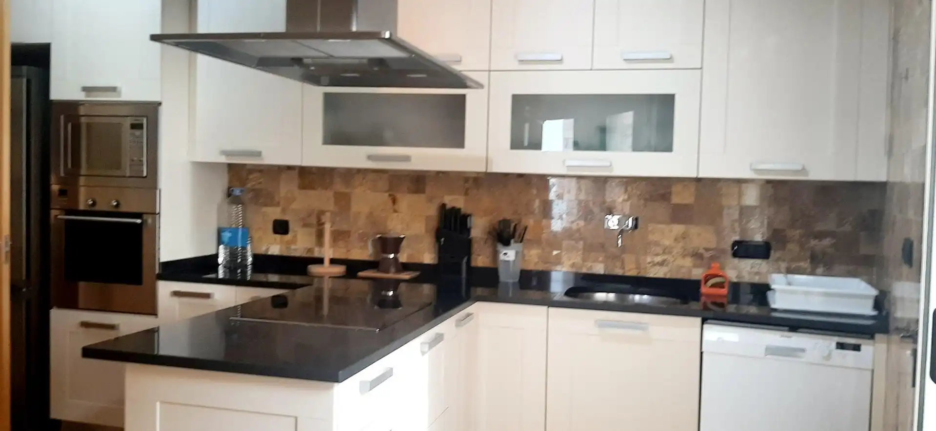 Kitchen of Flat for rent in Sitges  with Air Conditioner, Heating and Furnished