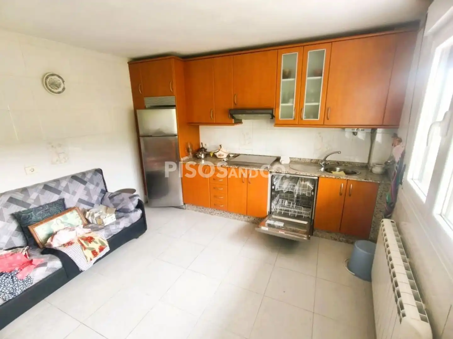 Cocina de Casa o chalet en venta en Culleredo con Calefacción, Terraza y Amueblado