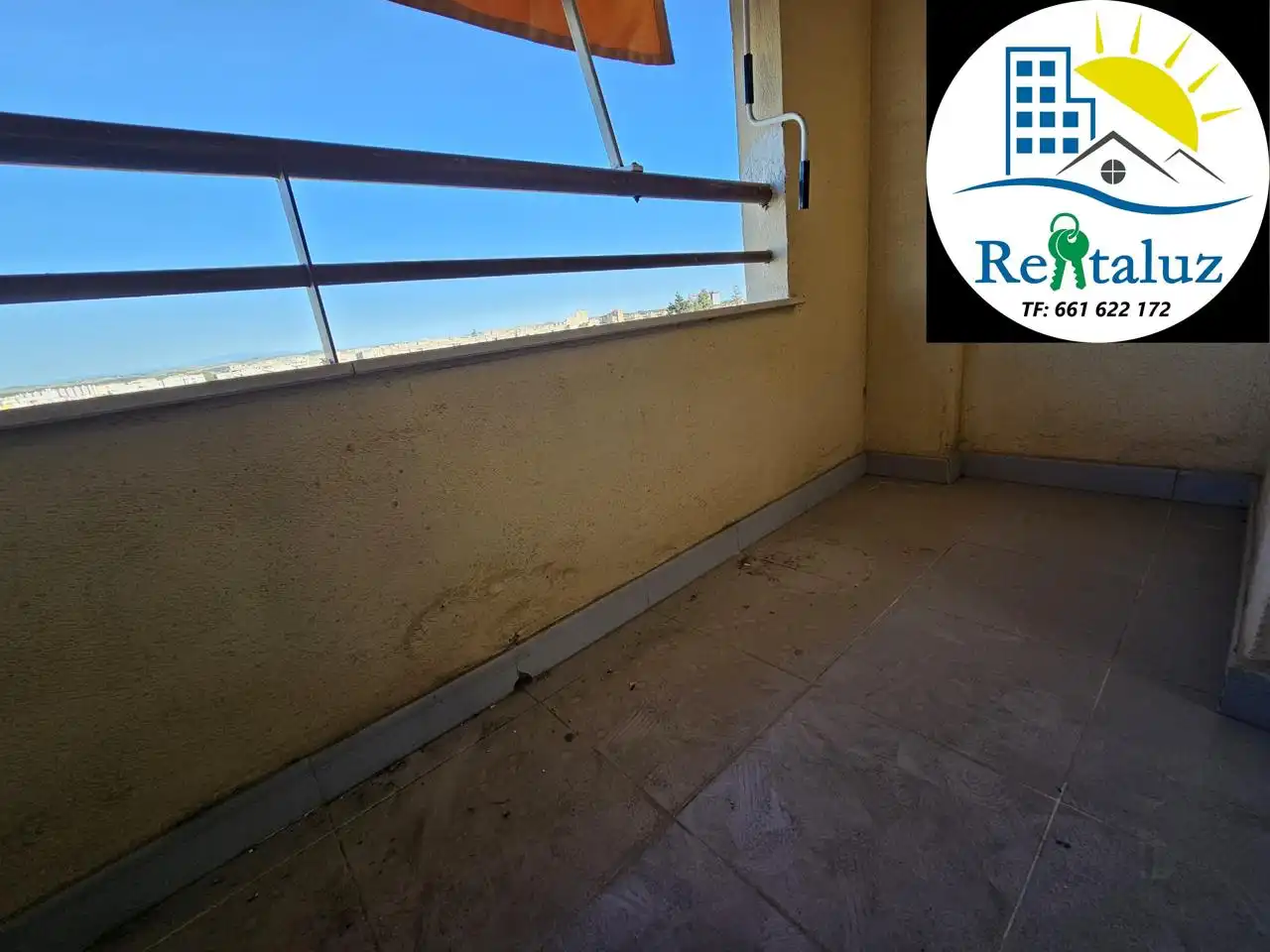 Balcony of Flat for rent in Jerez de la Frontera  with Air Conditioner, Terrace and Furnished