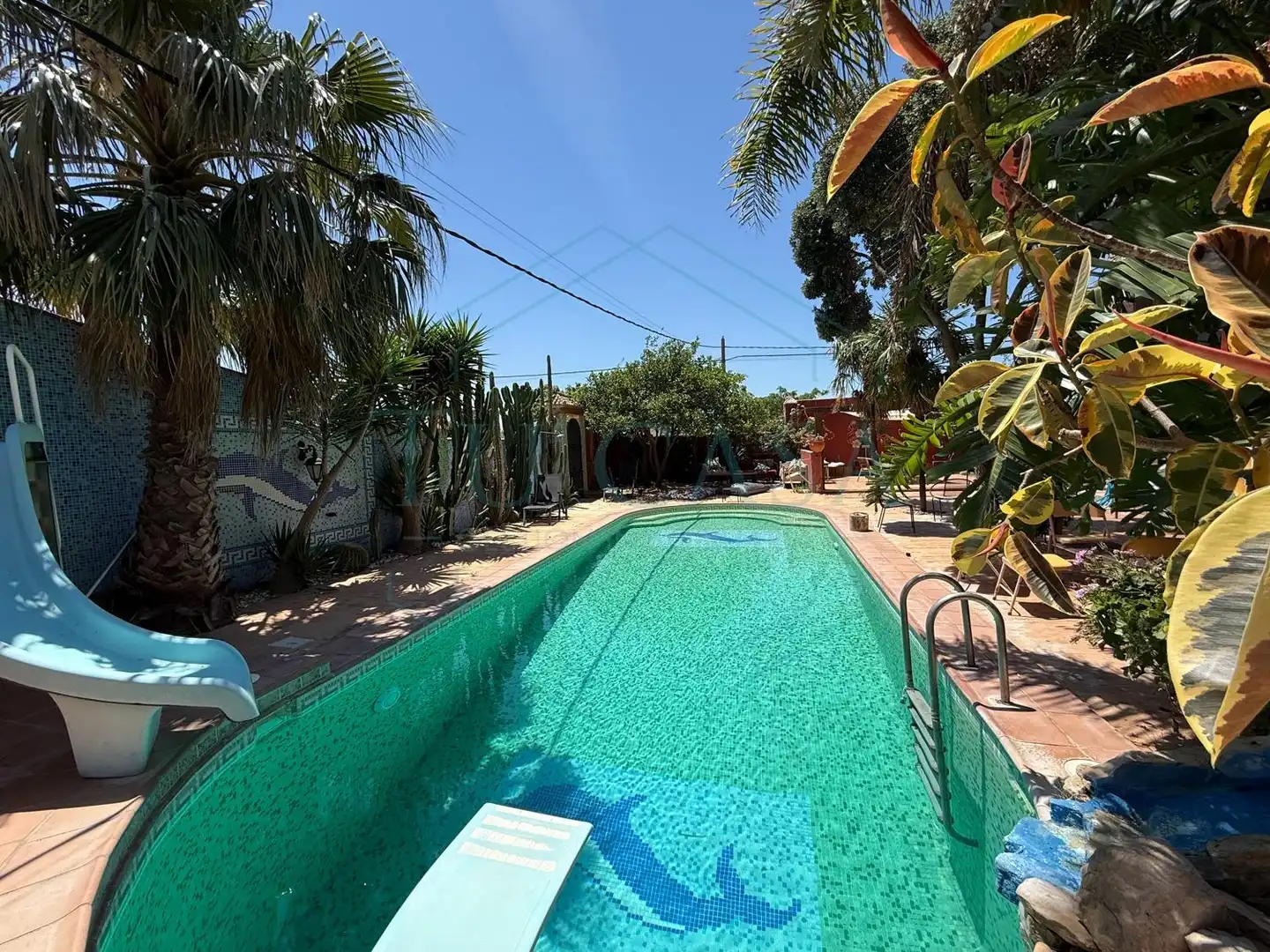 Piscina de Casa o xalet en venda en Chiclana de la Frontera amb Jardí privat, Terrassa i Traster