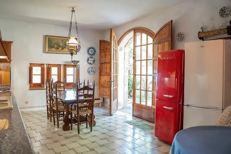 Cocina de Casa o chalet en venta en Castelldefels con Jardín privado, Terraza y Trastero