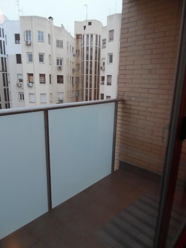 Balcony of Apartment to rent in  Zaragoza Capital  with Air Conditioner, Heating and Terrace