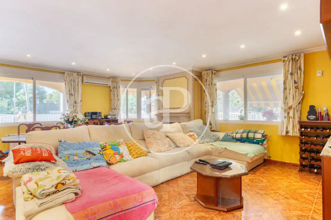 Living room of Houses for sale in Serra  with Air Conditioner, Heating and Private garden