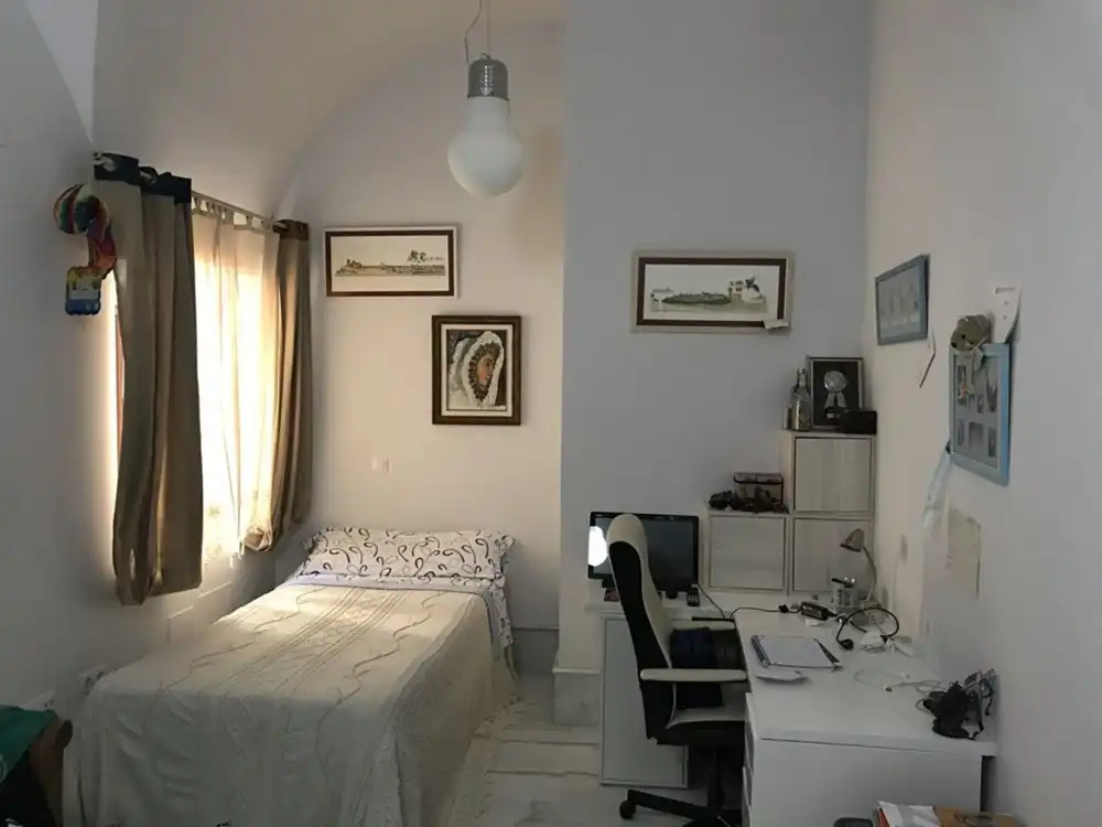 Bedroom of Flat for sale in Lora del Río  with Air Conditioner, Heating and Furnished