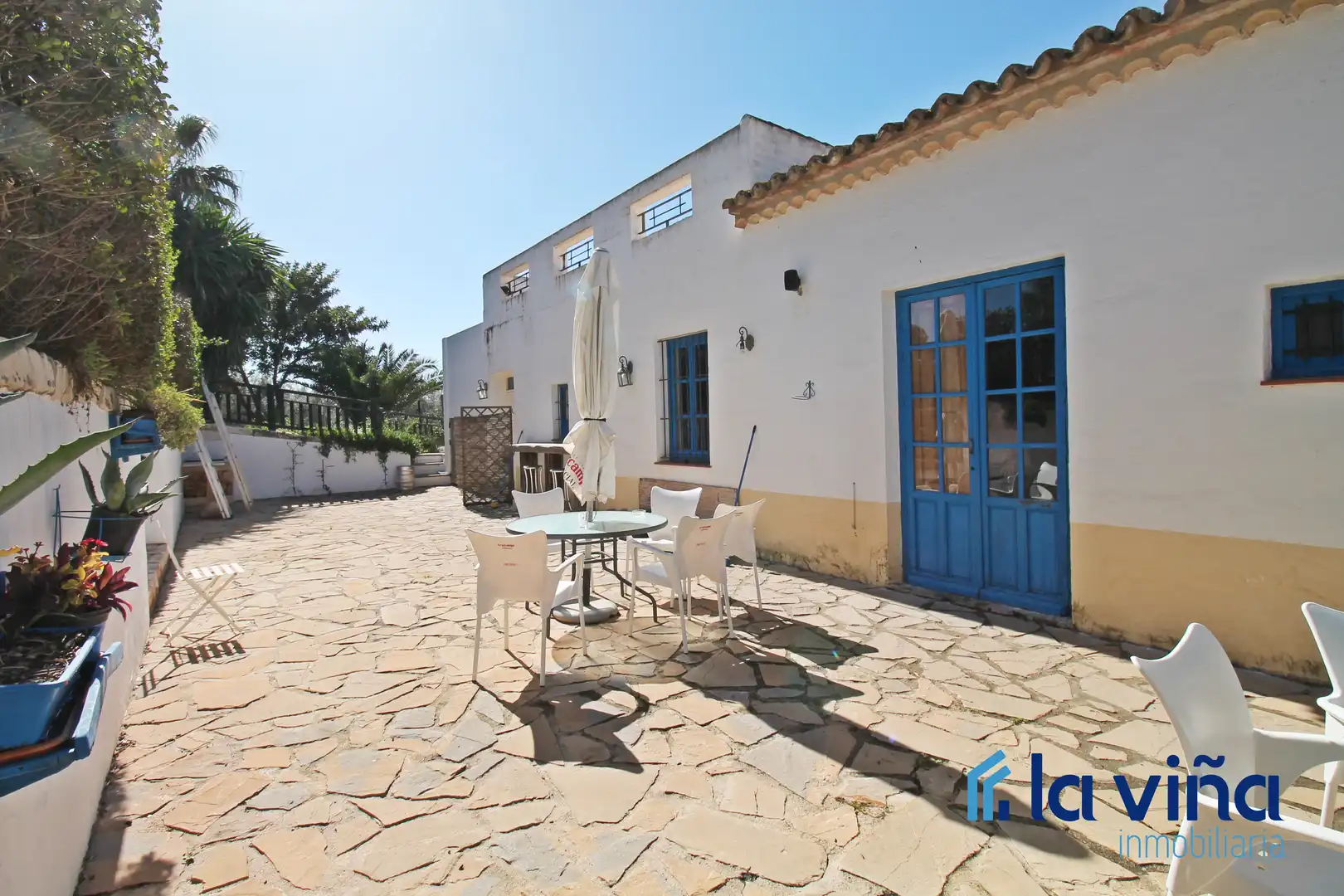 Jardín de Finca rústica en venta en Martín de la Jara con Aire acondicionado, Jardín privado y Trastero