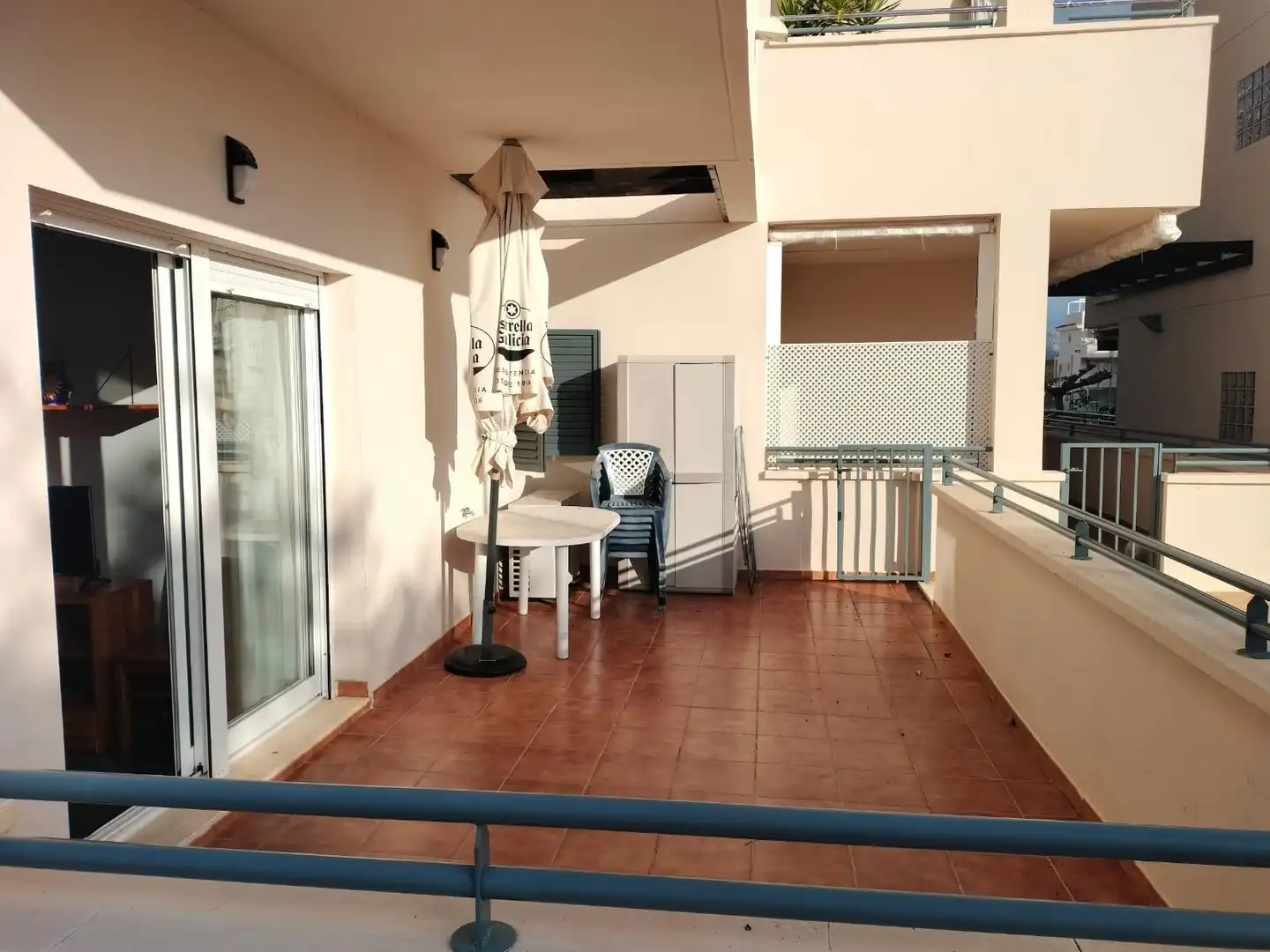 Terrassa de Apartament en venda en Alcalà de Xivert amb Aire condicionat, Jardí privat i Terrassa