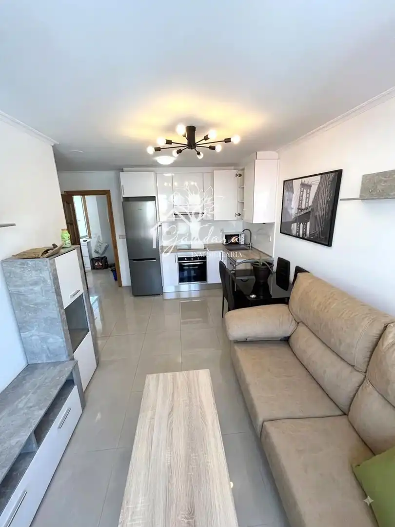 Kitchen of Flat for rent in Ferrol  with Heating, Parquet flooring and Storage room