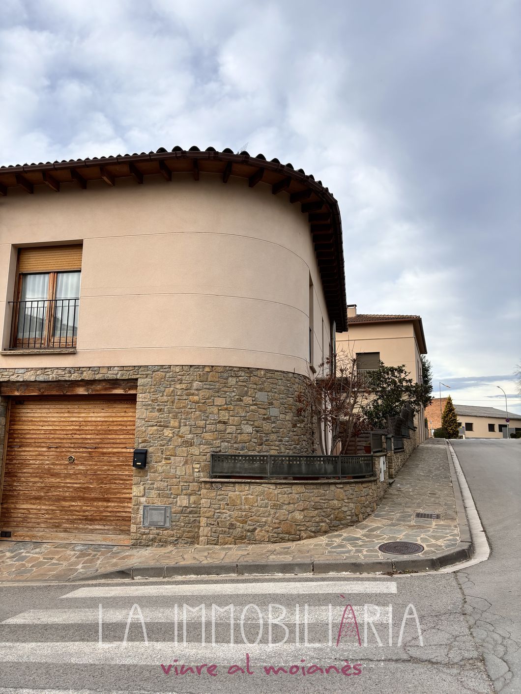 Exterior view of Single-family semi-detached for sale in Castellcir  with Heating and Private garden