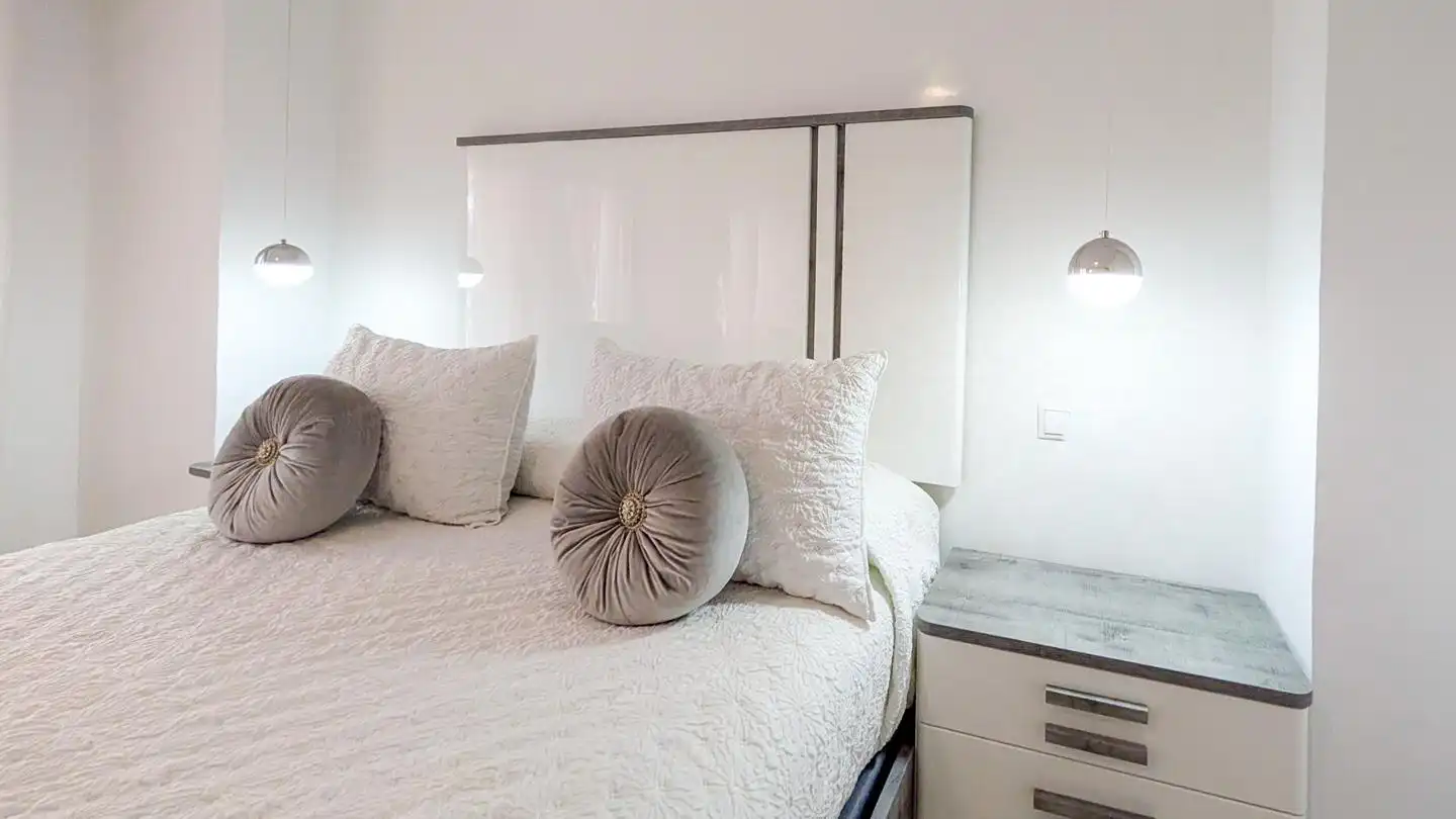 Bedroom of Flat for sale in Santa Pola  with Air Conditioner