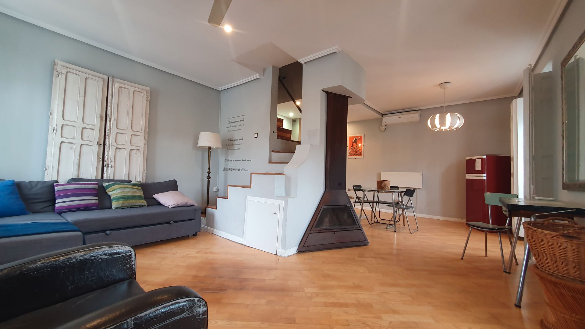 Living room of Attic for sale in  Madrid Capital  with Air Conditioner, Heating and Terrace