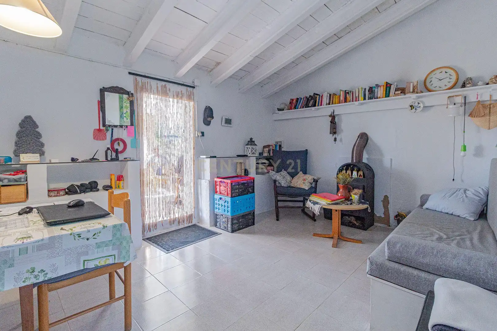 Sala de estar de Finca rústica en venta en Xaló con Trastero y Alarma