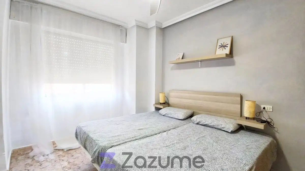 Bedroom of Flat for rent in Mazarrón  with Air Conditioner, Terrace and Furnished