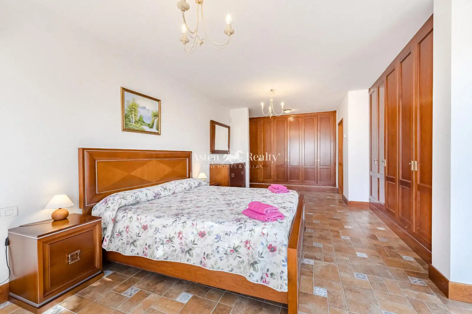 Bedroom of Houses for sale in Adeje  with Air Conditioner, Terrace and Swimming Pool
