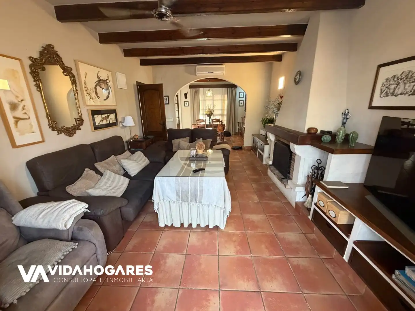 Sala d'estar de Casa o xalet en venda en Chipiona amb Terrassa i Traster