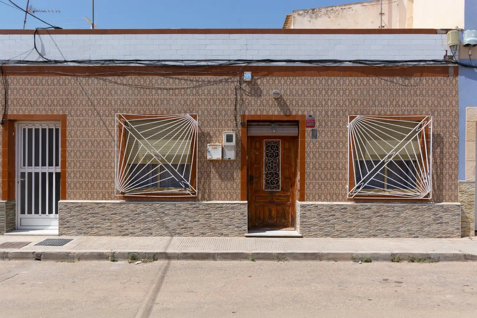 Vista exterior de Casa o xalet en venda en Cartagena amb Aire condicionat i Moblat