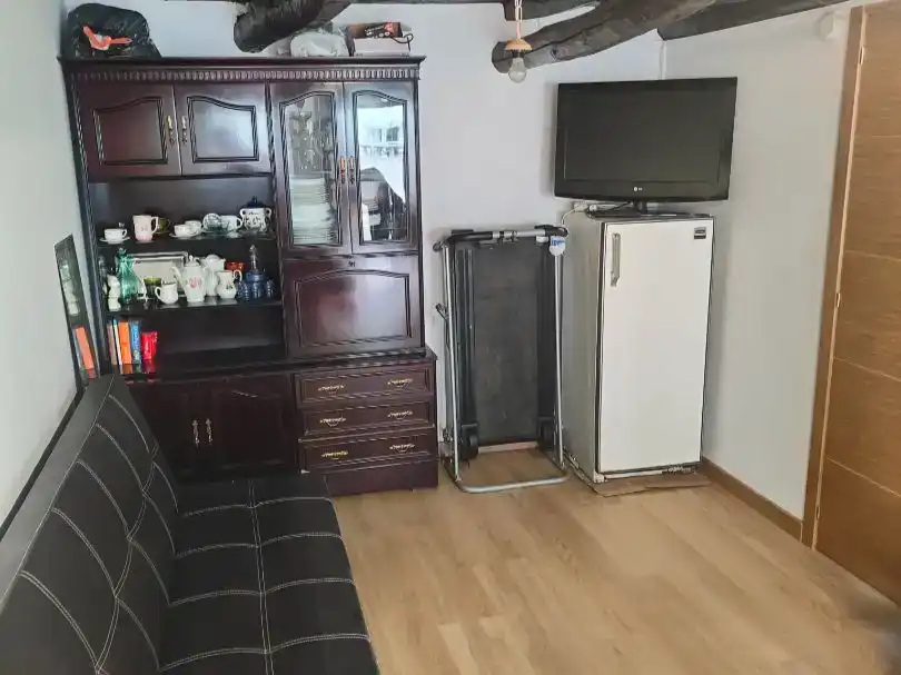 Sala d'estar de Casa adosada en venda en Rábade
