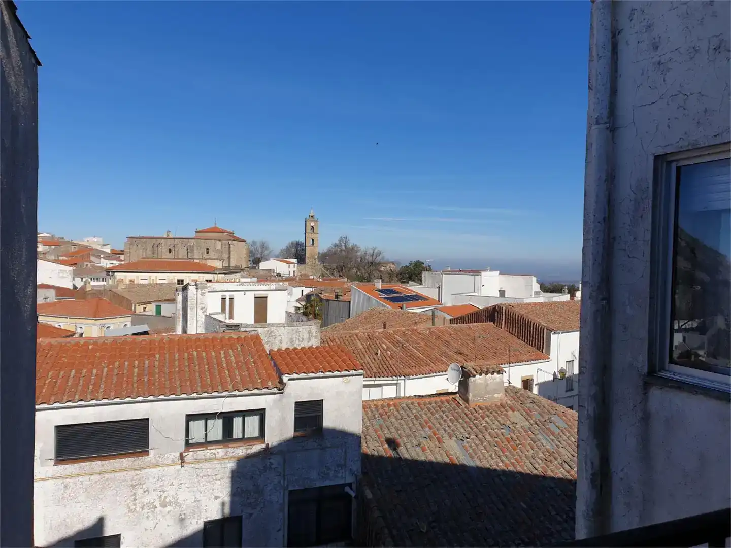Vista exterior de Pis en venda en Montánchez