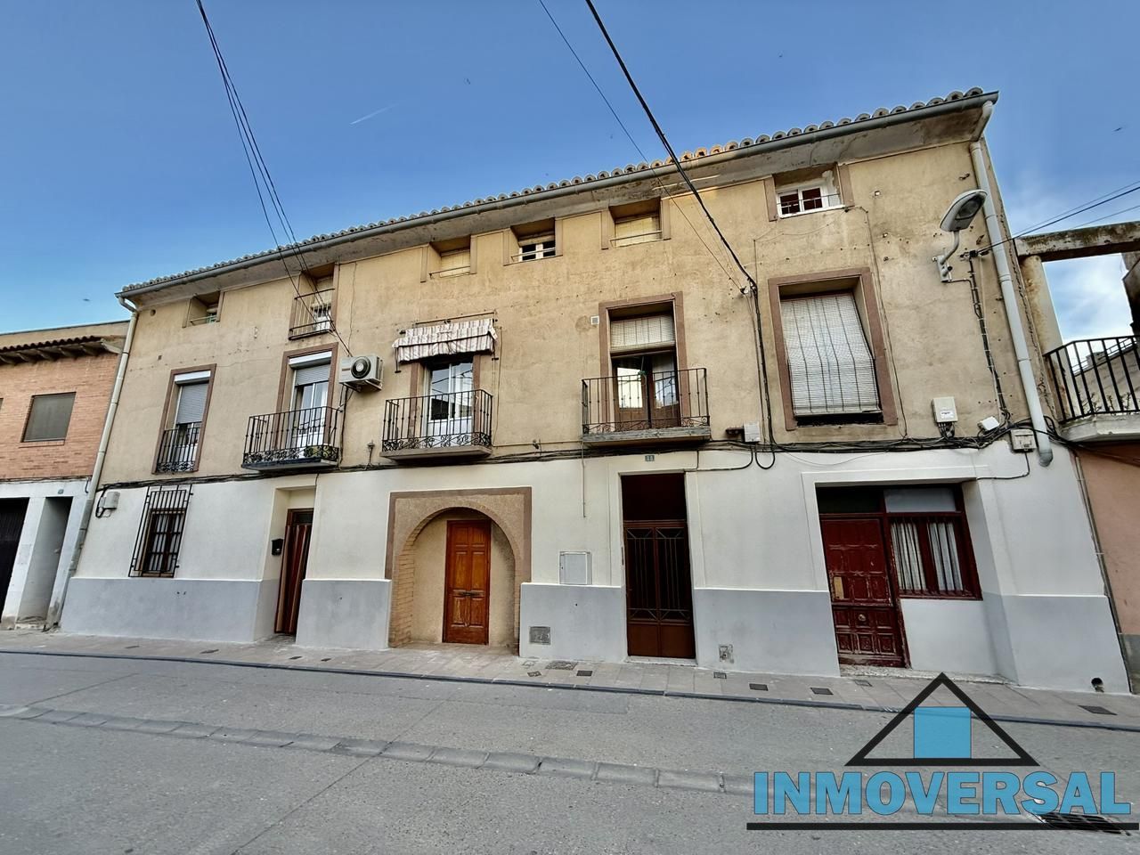 Exterior view of Flat for sale in Gallur  with Heating