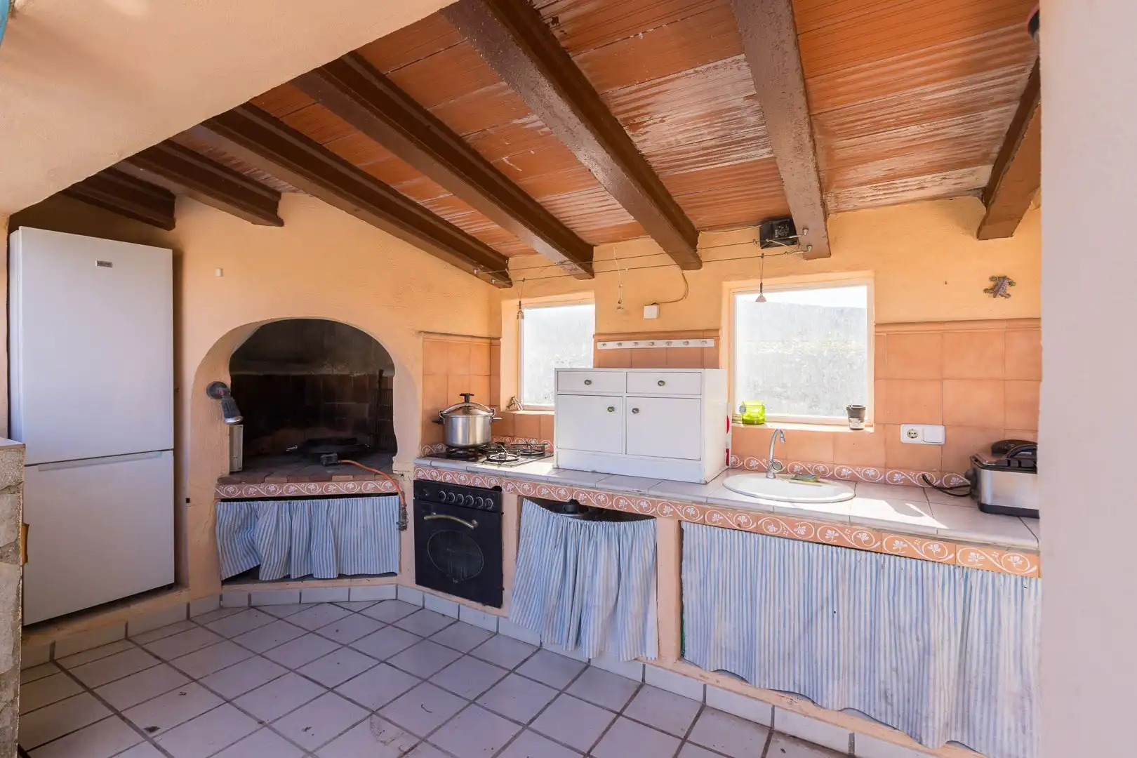 Kitchen of Houses for sale in Jávea / Xàbia  with Air Conditioner, Heating and Private garden
