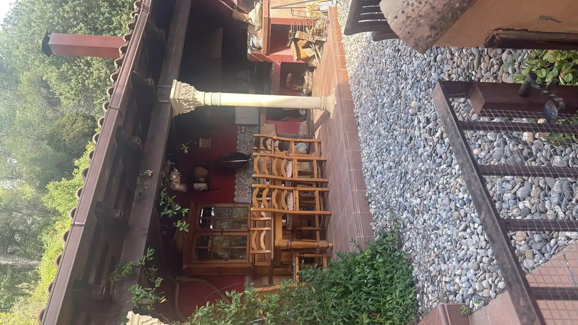 Terraza de Casa o chalet en venta en Vallirana