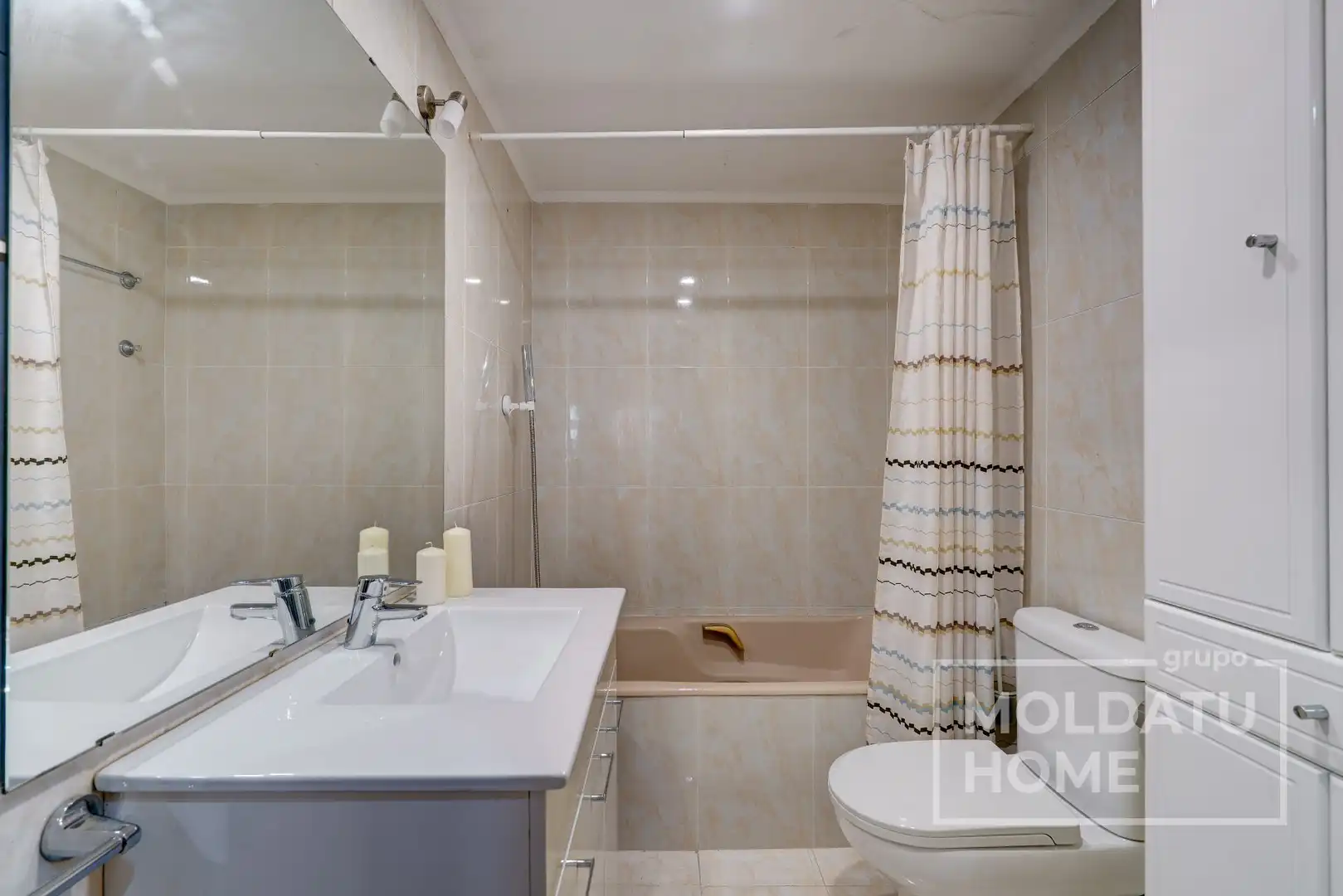 Bathroom of Flat for sale in Andoain  with Heating, Terrace and Furnished