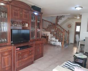 Living room of Single-family semi-detached for sale in Elche / Elx  with Air Conditioner and Balcony