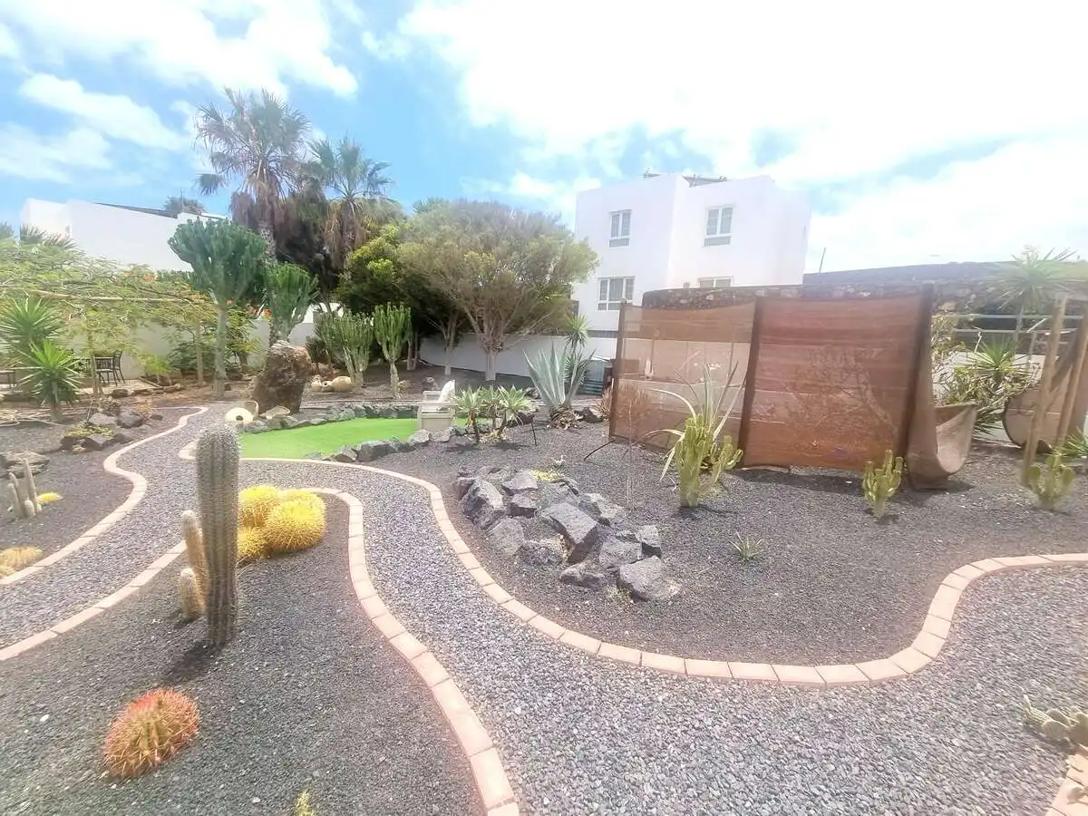 Garden of Houses for sale in Tías  with Air Conditioner, Private garden and Terrace